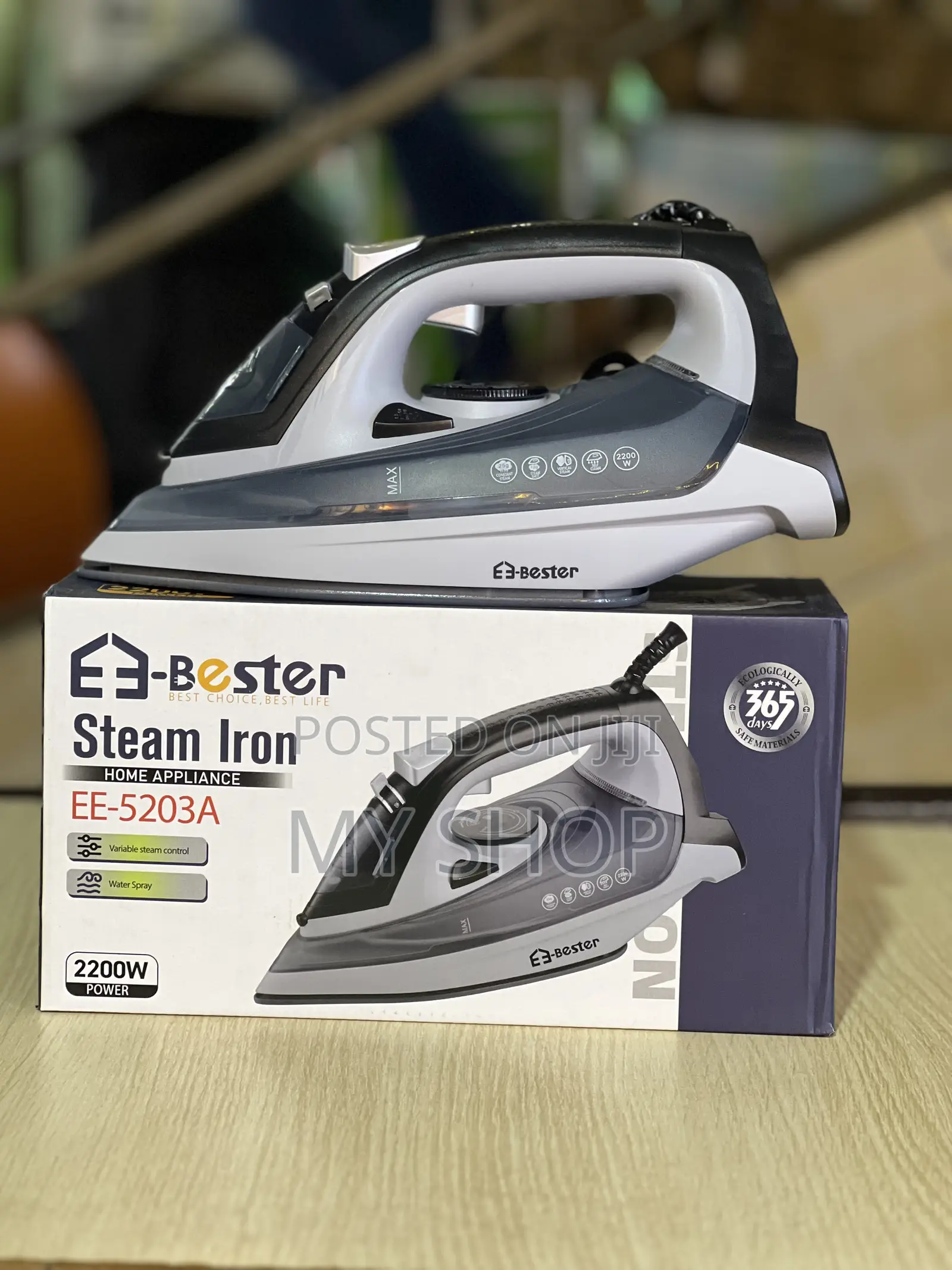 Electric Steam Iron - Perfect for Home Use
