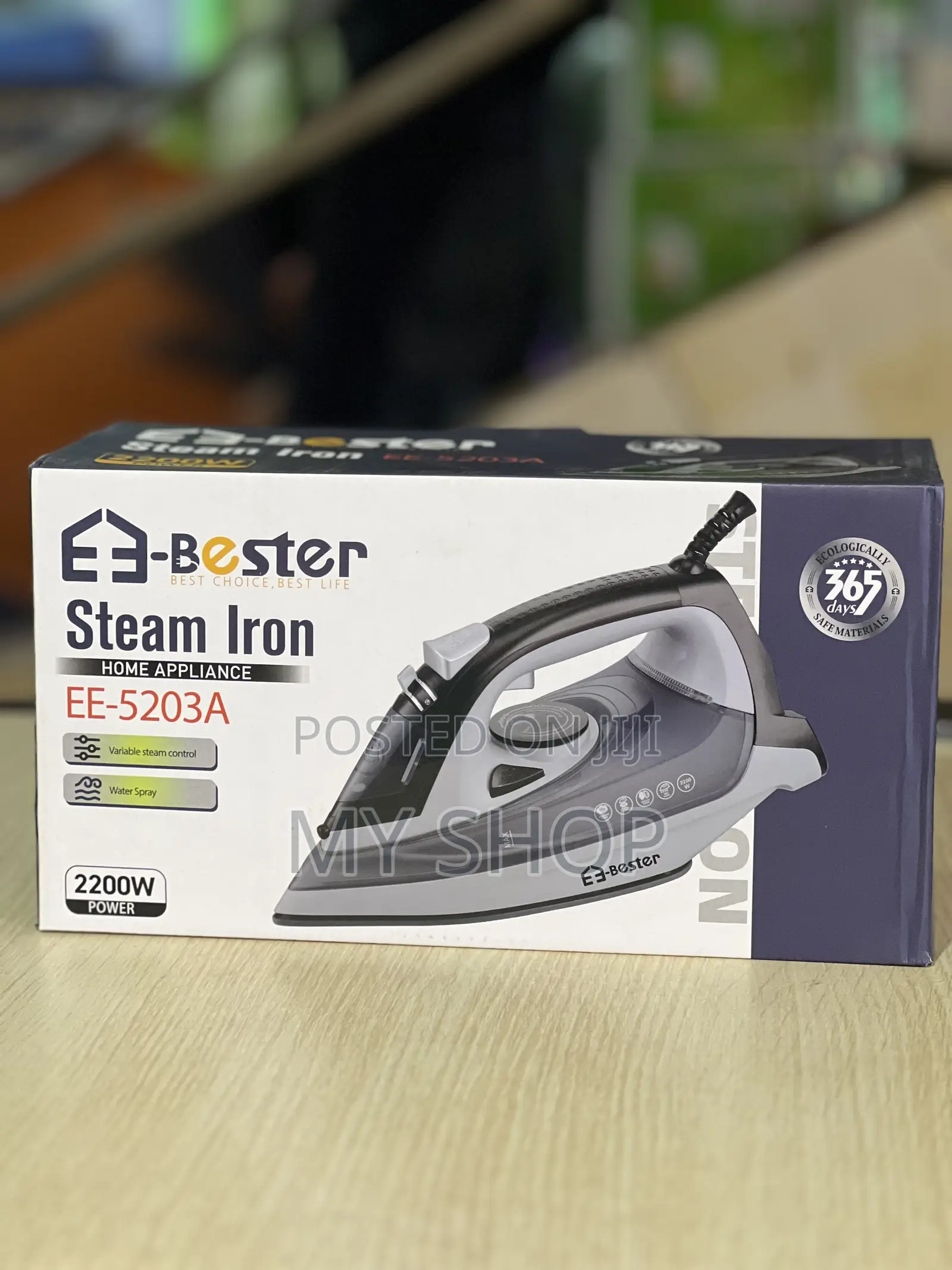 Electric Steam Iron - Perfect for Home Use