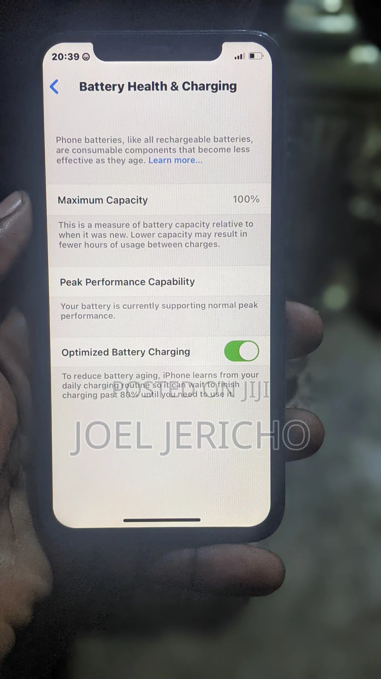 Apple iPhone X 64 GB Black