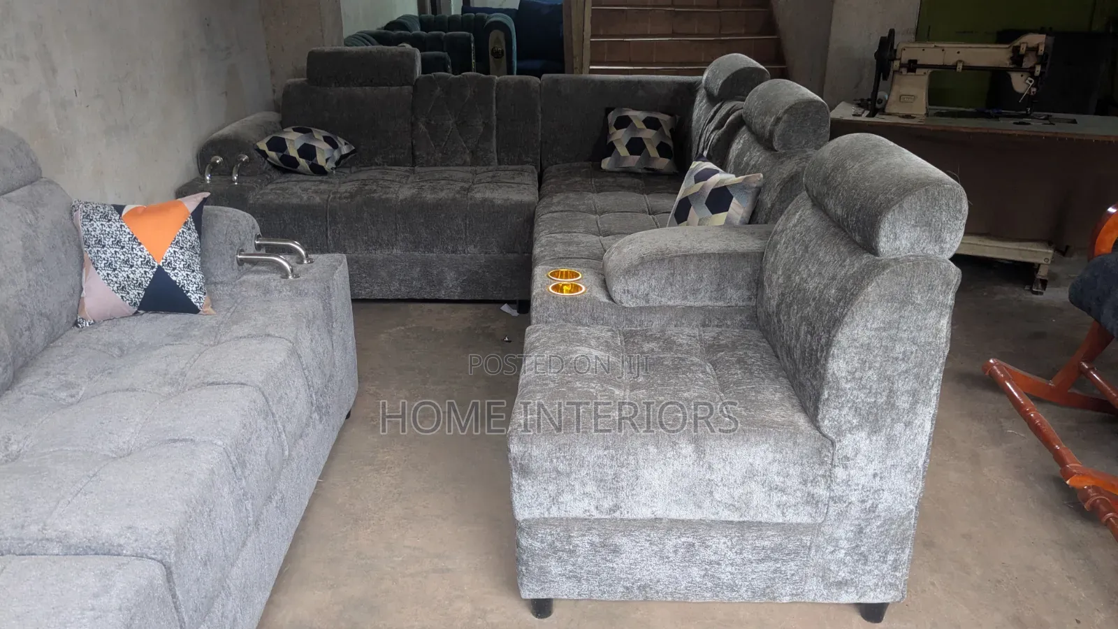 Six Seater Sofa Set