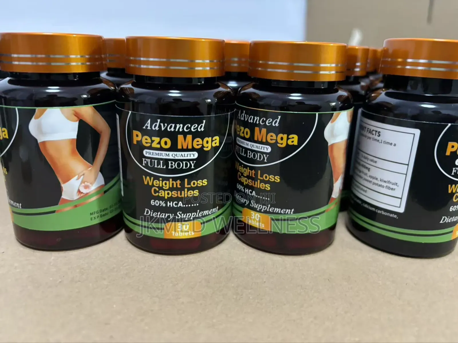 Advanced Pezo Mega Full Body Weight Capsules