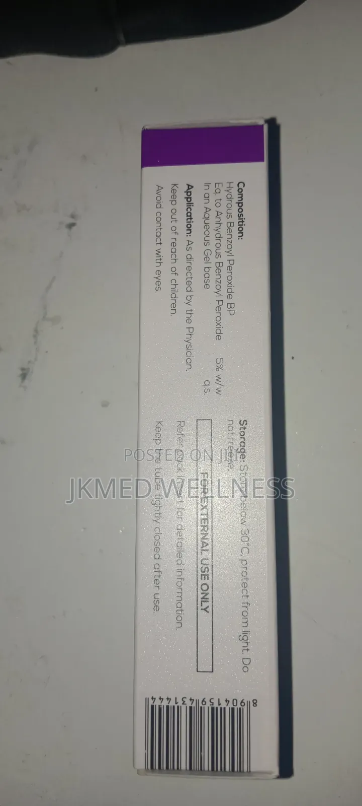 Benzascot Benzoyl Peroxide Gel BP 5% 25g