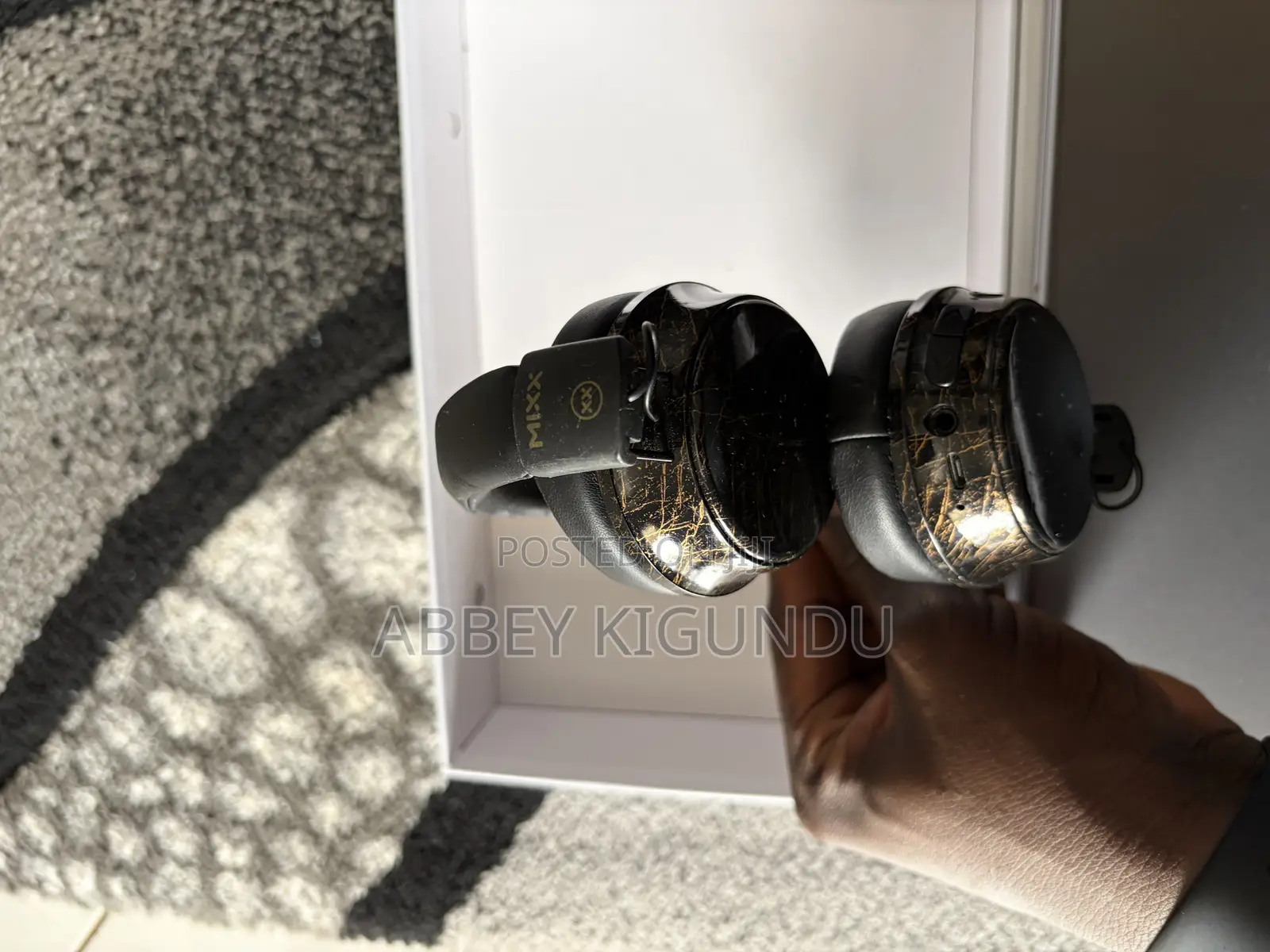 Mixx Audio Model: OX2 (Black Marble, Model MHO2-99-BM-368)