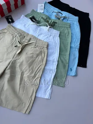 Linen Drawstring Shorts