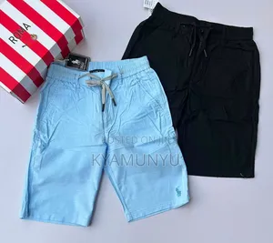 Linen Drawstring Shorts