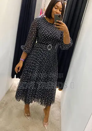 Ladies Long Round Dresses