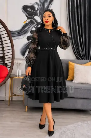 Ladies Long Round Dresses