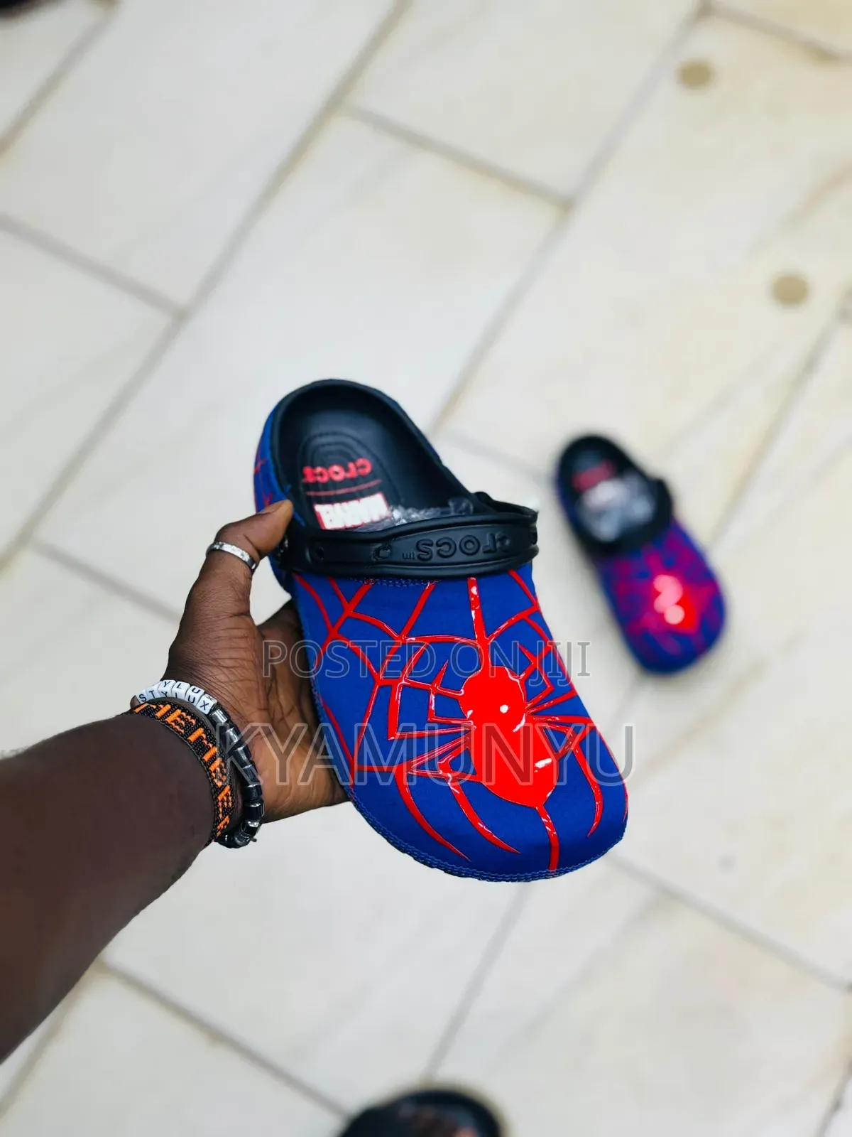 Spiderman Neao Classic Clog Crocs.