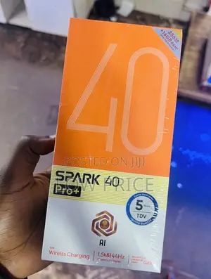 New Tecno Spark 40 Pro+ 256 GB Silver