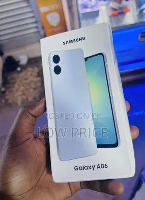 New Samsung Galaxy A06 128 GB White