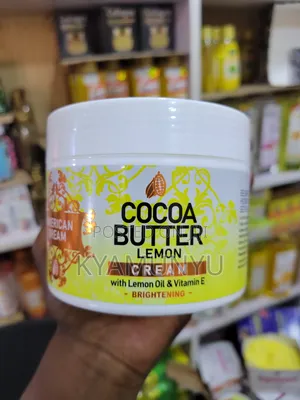 American Dream Cocoa Butter Lemon Cream.