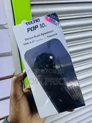 New Tecno Pop 10C 128 GB Black