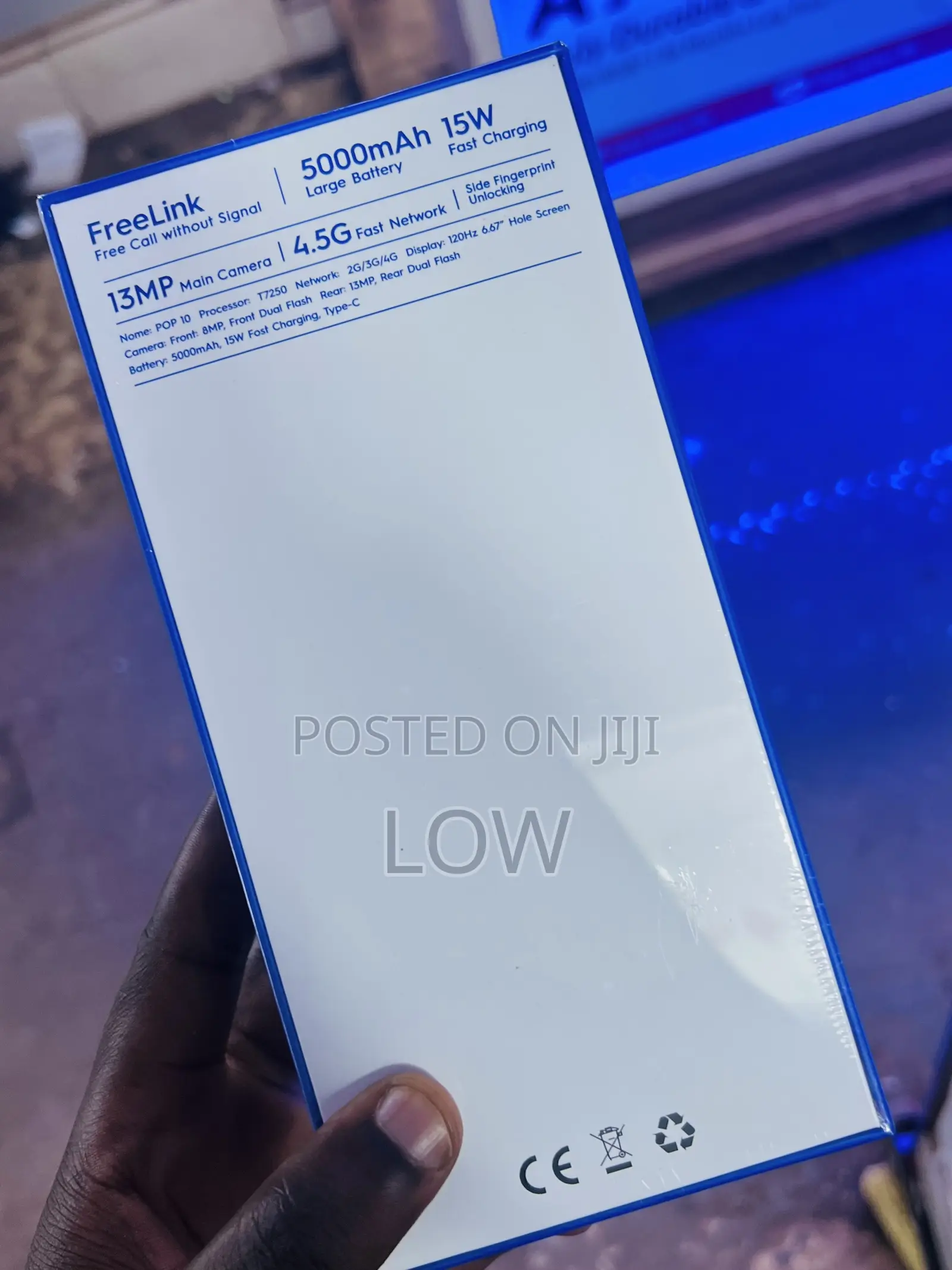 New Tecno Pop 10 128 GB Gray