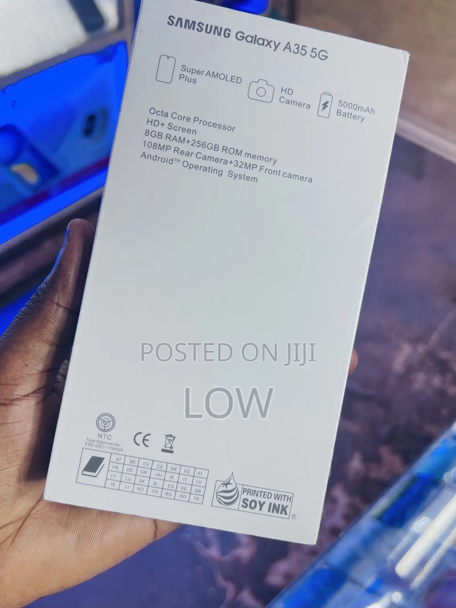 New Samsung Galaxy A35 256 GB Blue