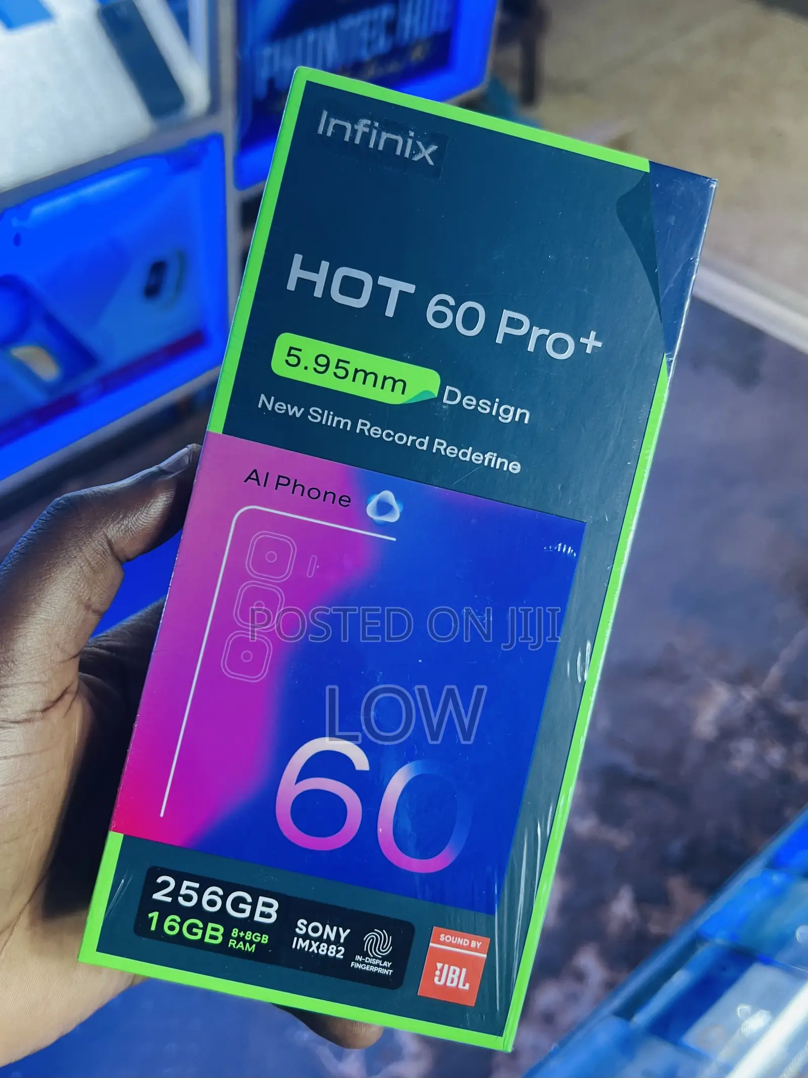 New Infinix Hot 60 Pro+ 256 GB Black