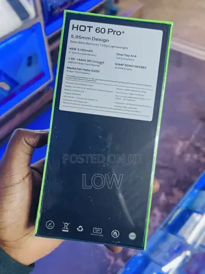 New Infinix Hot 60 Pro+ 256 GB Black