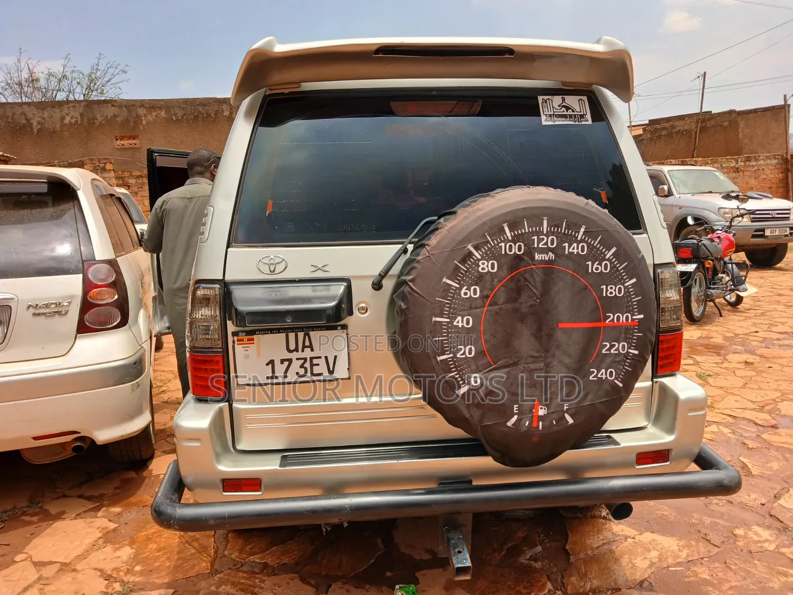 Toyota Land Cruiser Prado 2002 White