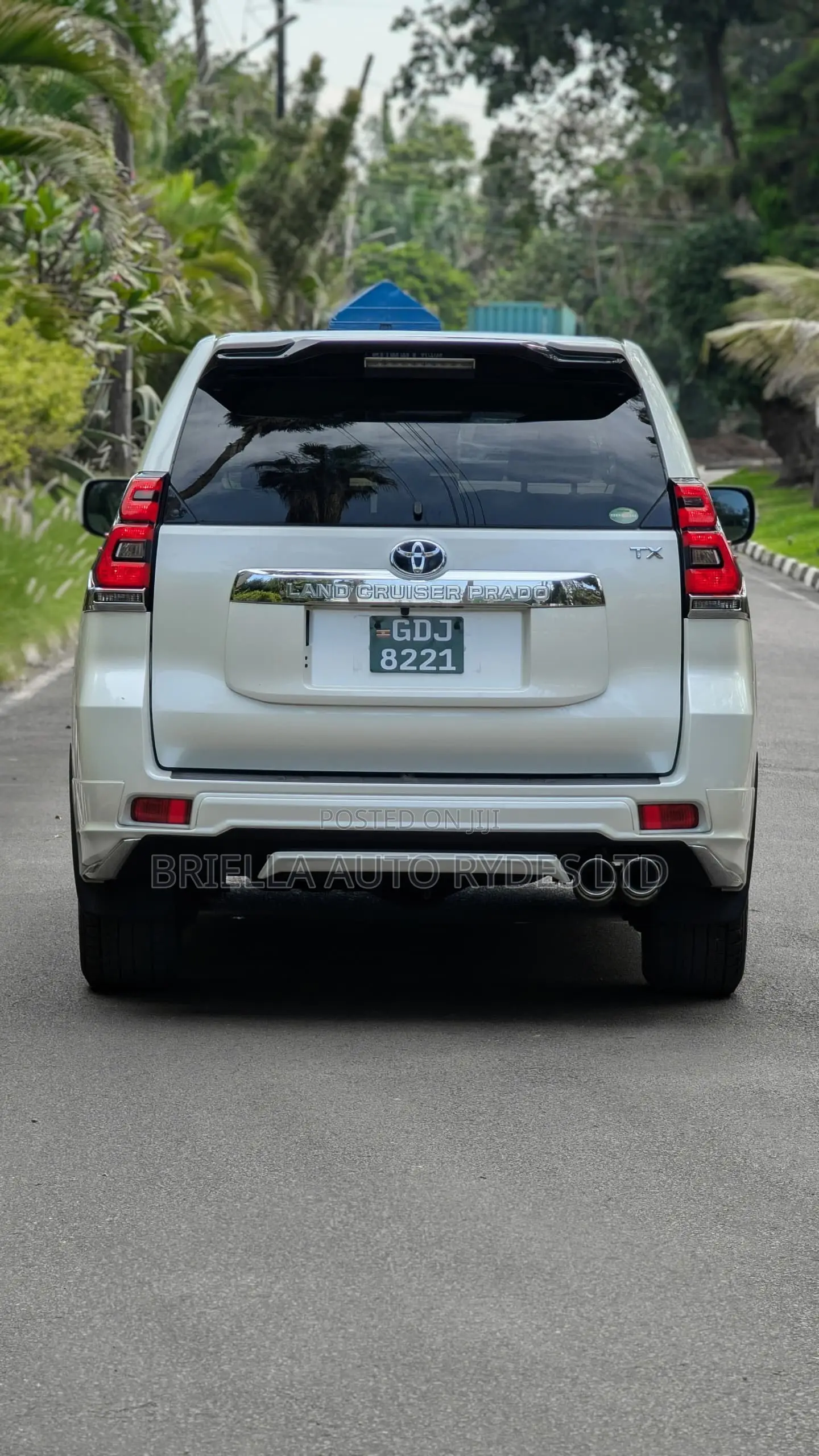 Toyota Land Cruiser Prado 2019 White