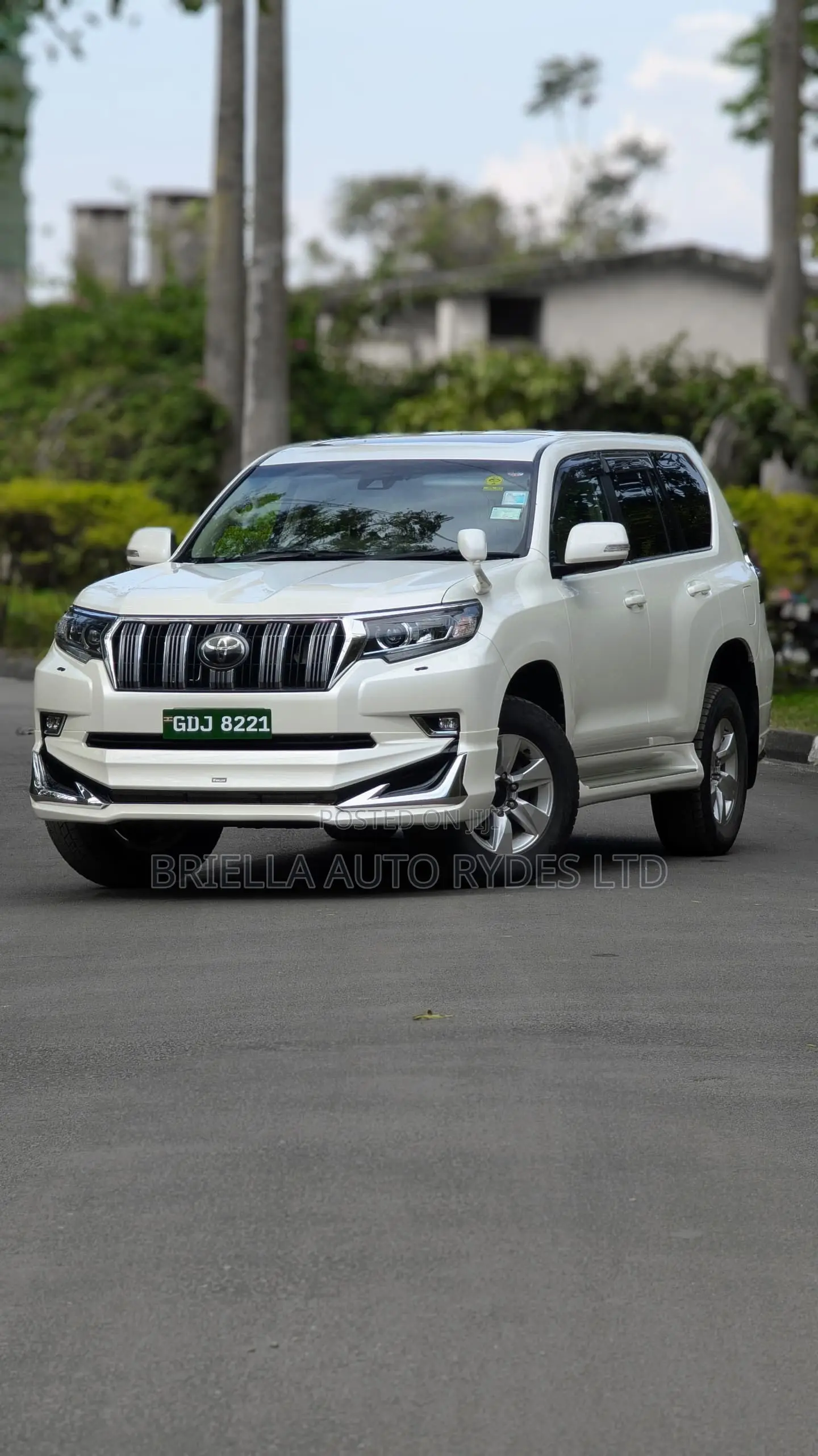 Toyota Land Cruiser Prado 2019 White