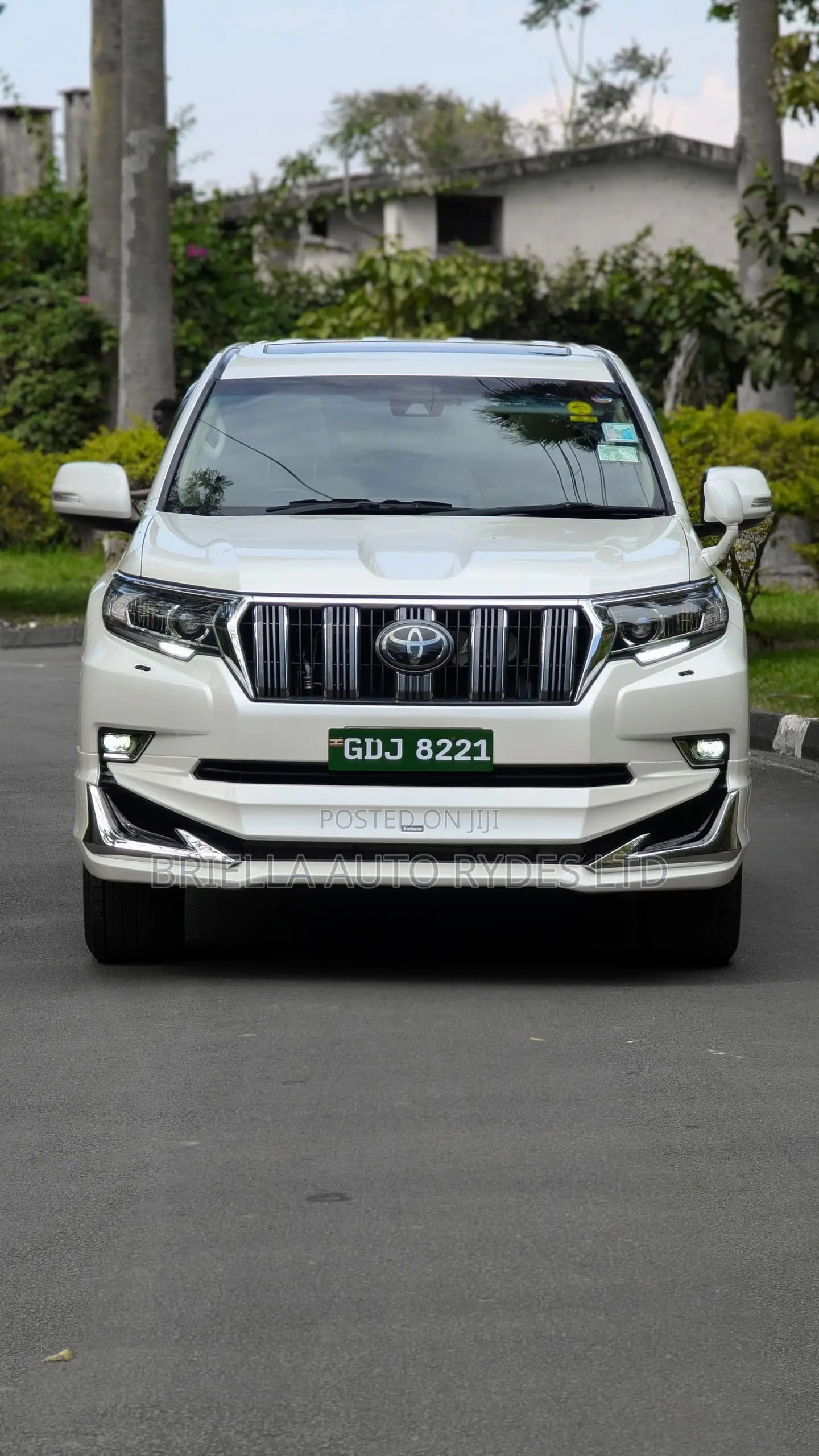 Toyota Land Cruiser Prado 2019 White
