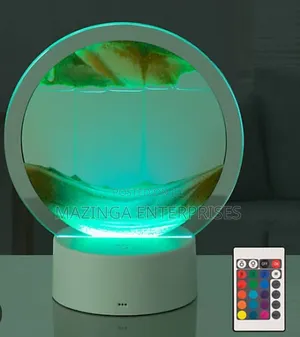 3D Moving Sand Art Table Lamp