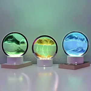 3D Moving Sand Art Table Lamp