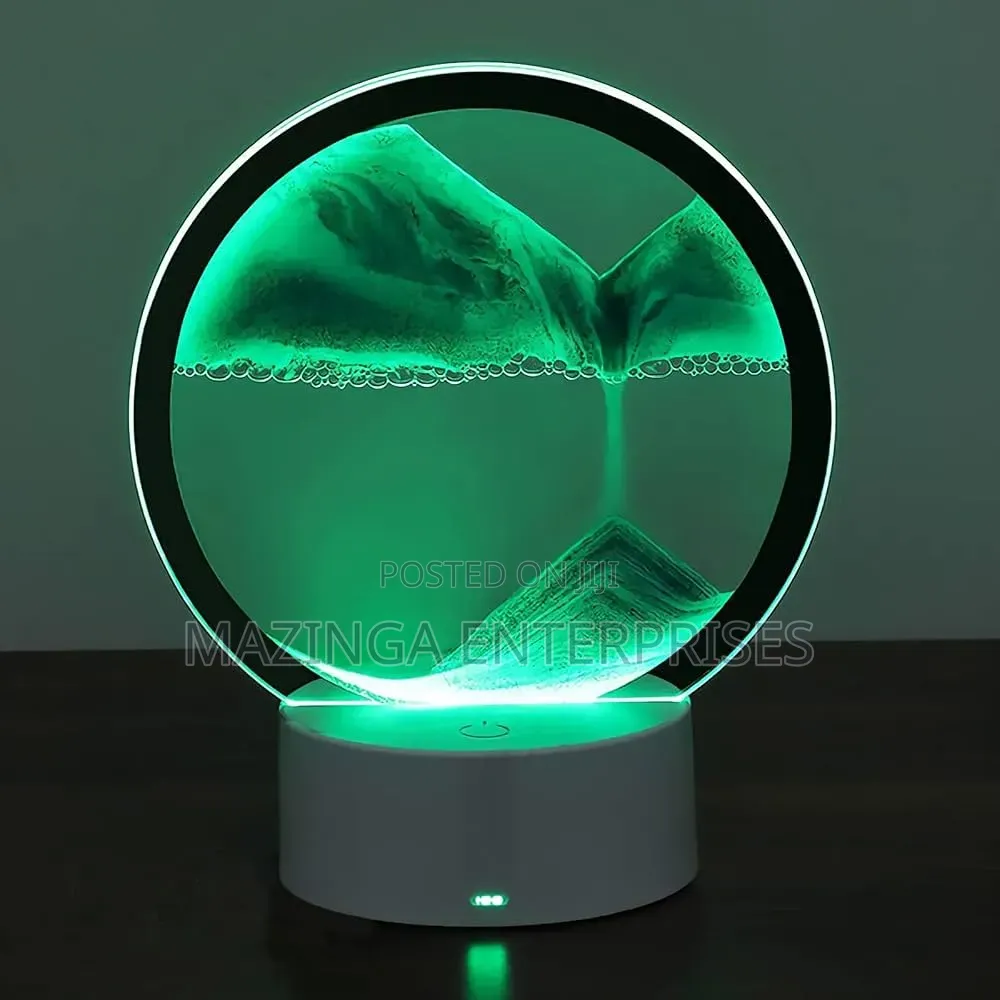 3D Moving Sand Art Table Lamp
