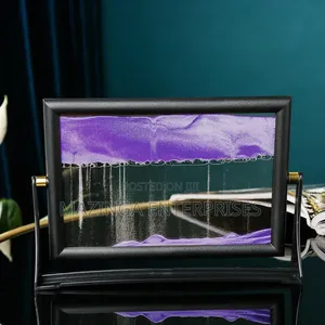 Charming Style 3D Timer Timer - Rotating Glass Sand Art