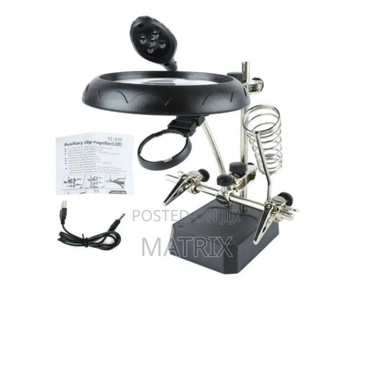 Magnifying Glass With Light and Stand