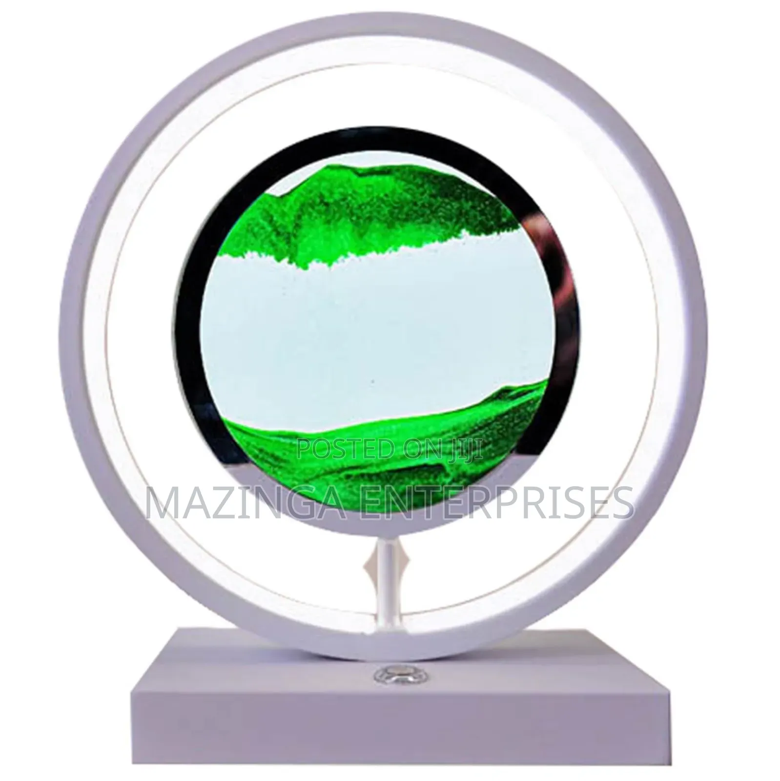 Moving Sand Art Lamp 3D Sea Color Changing Touch Dimming Moving Sand