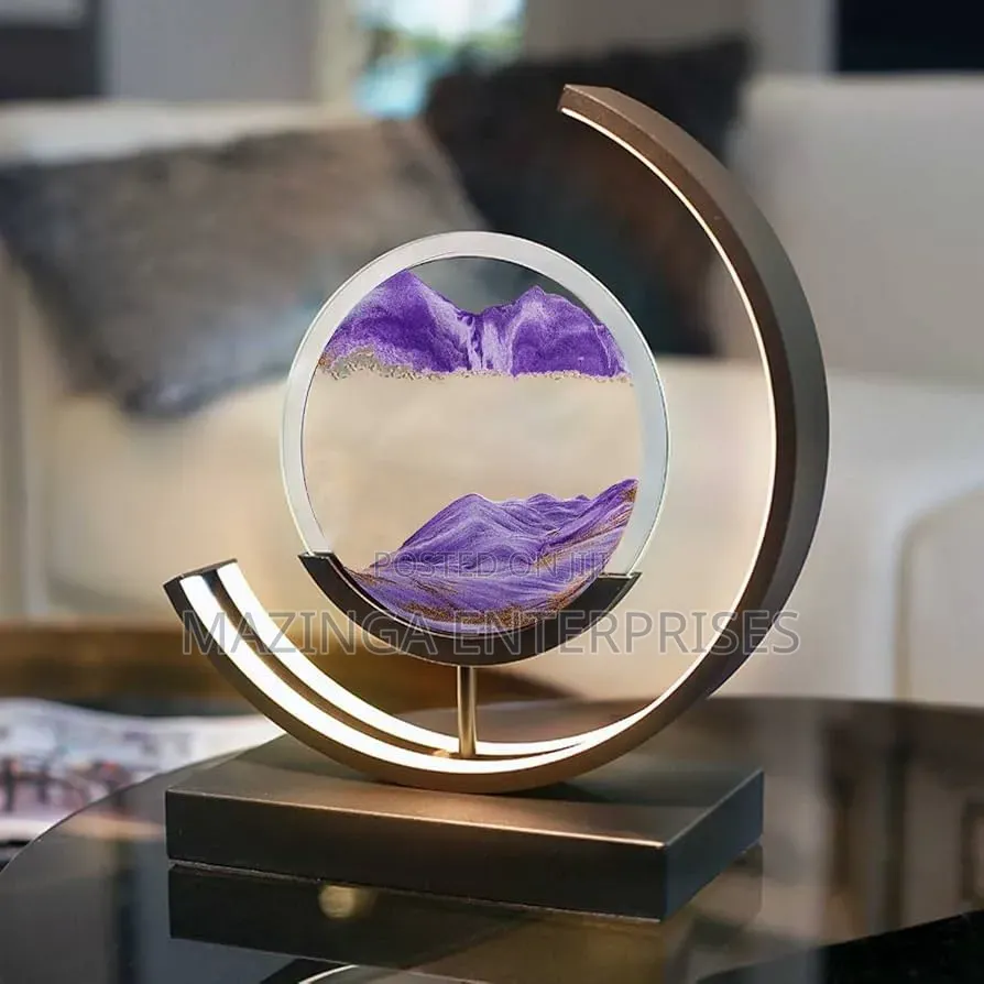Moving Sand Art Picture With Led Sandscapes in Motion 360° Rotation