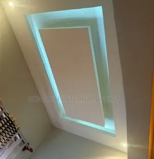 Gypsum Ceiling Design With Electrical