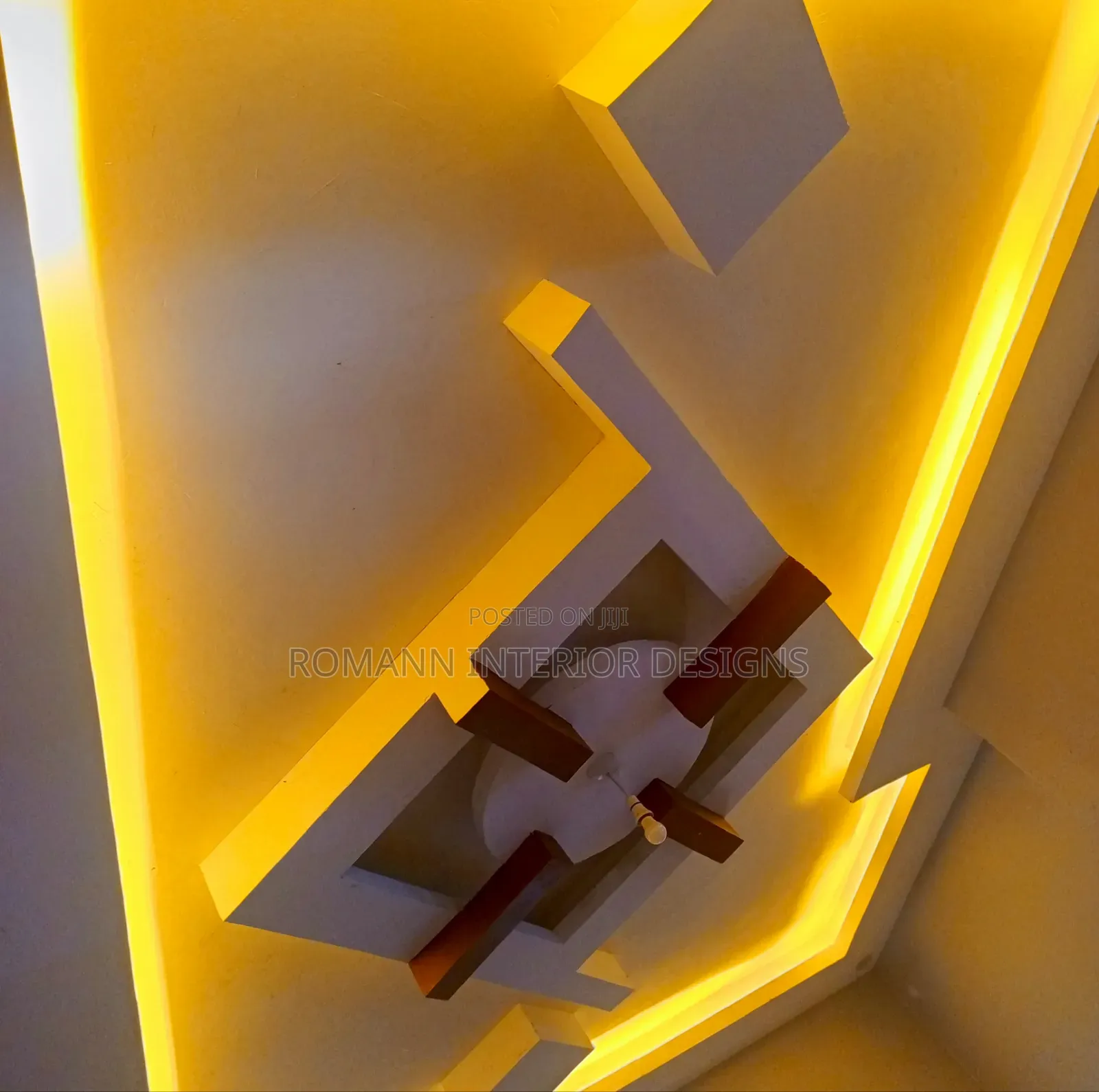 Gypsum Ceiling Design With Electrical