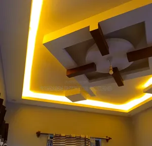 Gypsum Ceiling Design With Electrical