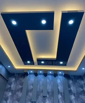 Gypsum Ceiling Design With Electrical