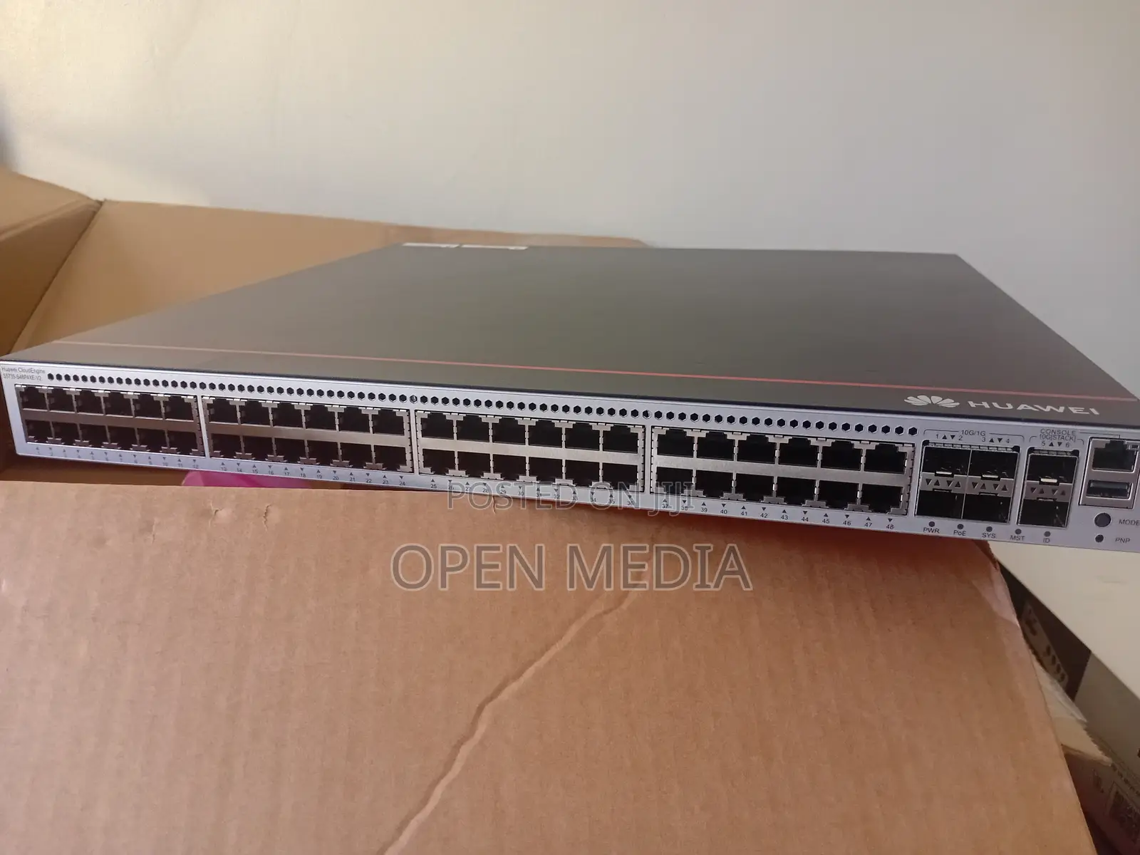 Huawei S5735-S48p4xe-V2. 48 Port Giga Poe Switch.Cisco C9200l-48t-4x-