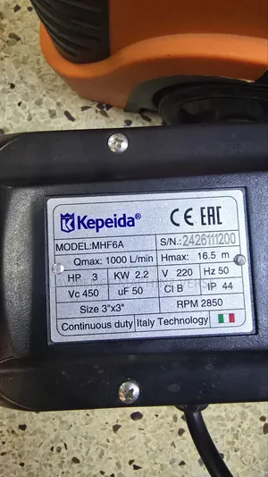 3HP Surface Pump 2 .2kw