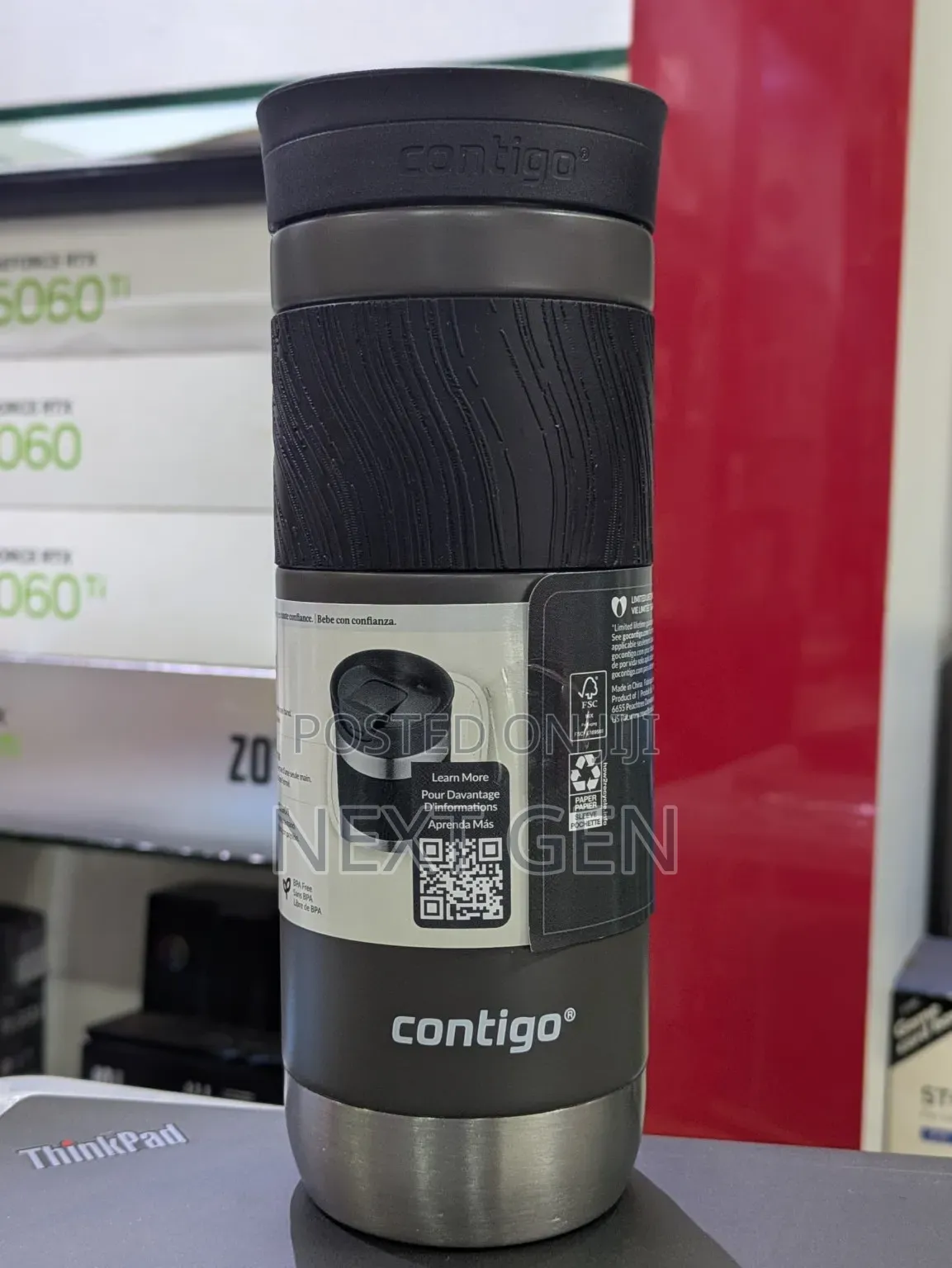 Contigo Travel Mug Leak-Proof Insulated Coffee Mug