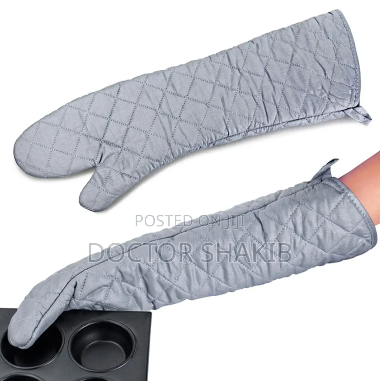 1pcs Extra-Long Heat Resistant Cooking Oven Glove
