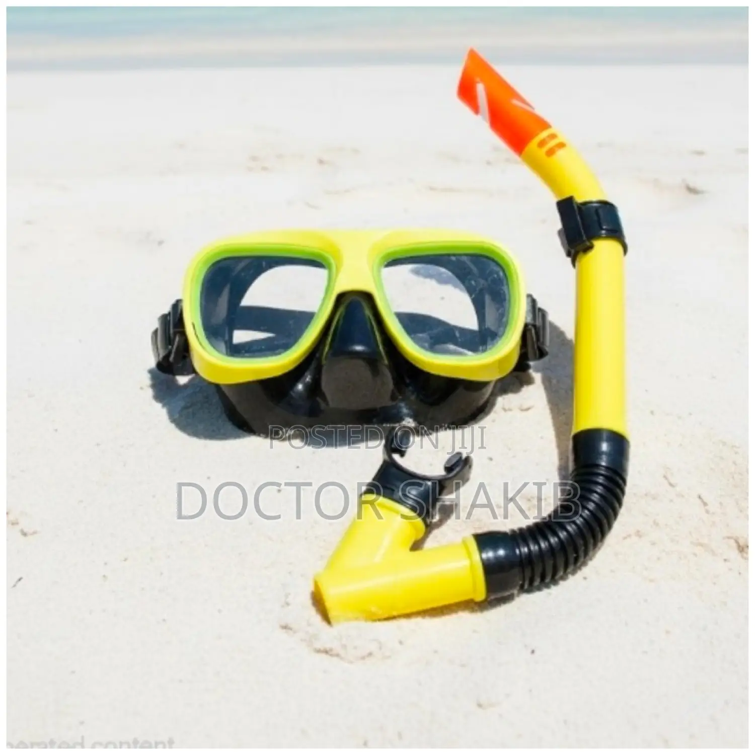 Anti-Fog Goggles With Breathing Pipe Snorkel Set