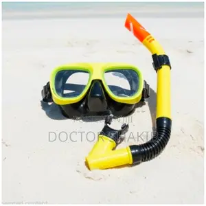 Anti-Fog Goggles With Breathing Pipe Snorkel Set