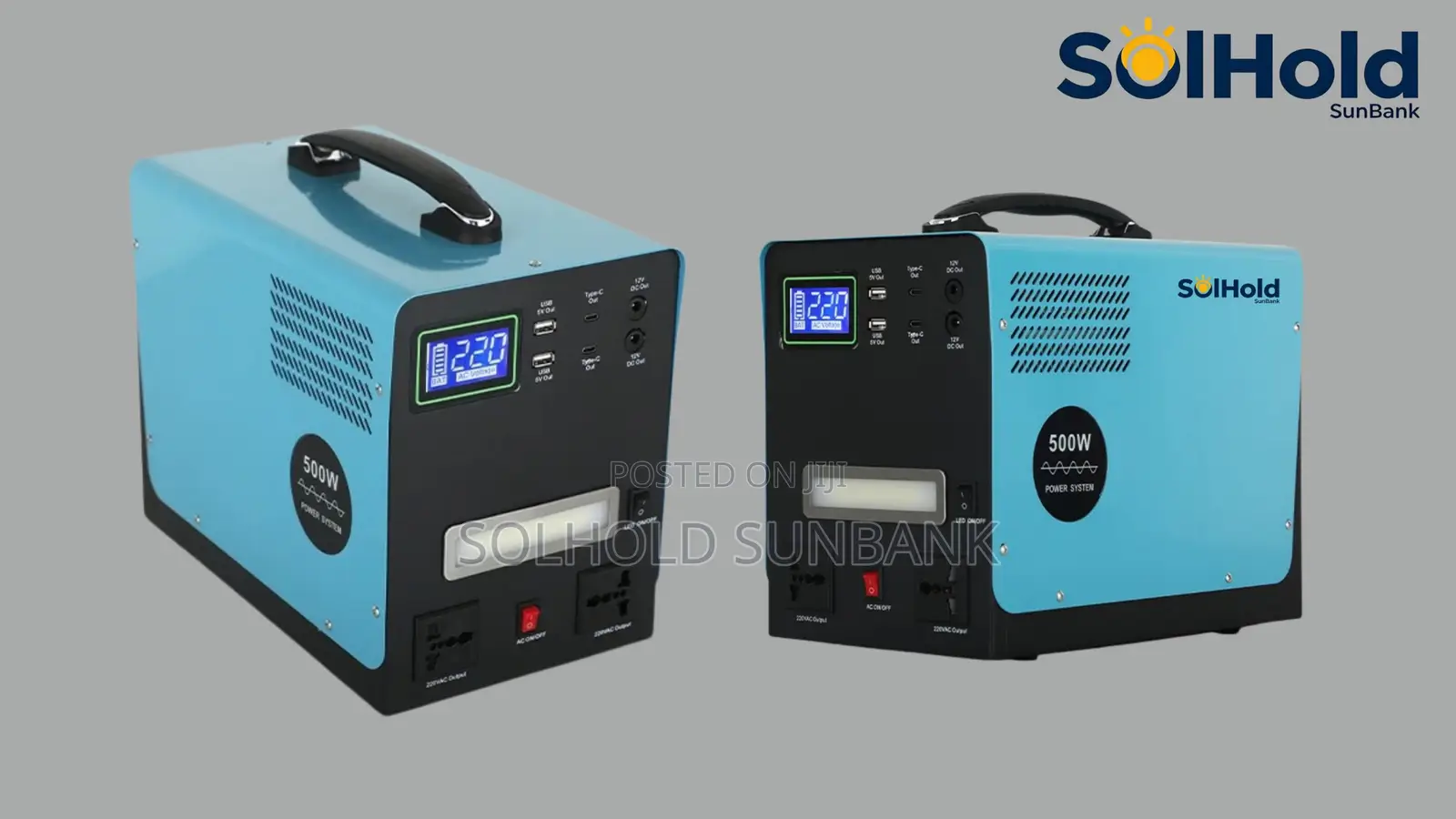 500W Solar Power System With AC Output