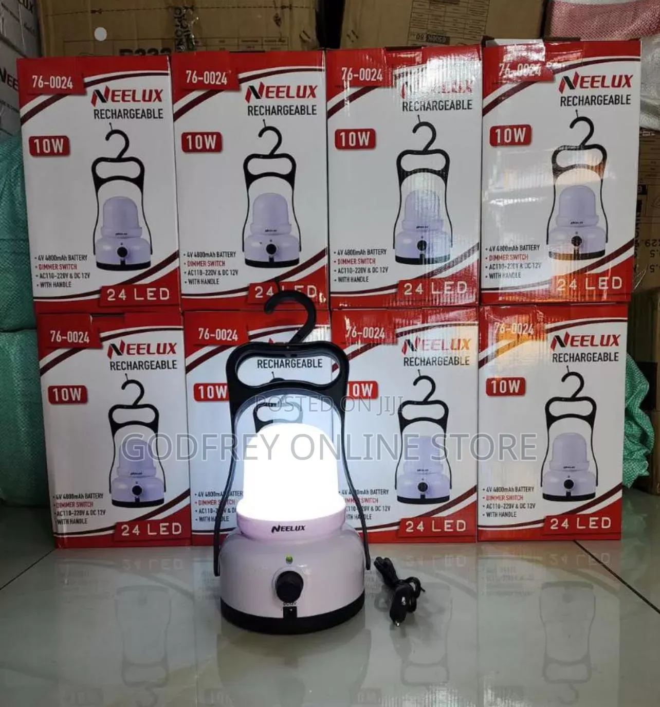Rechargeable Lamp With USB and Handle