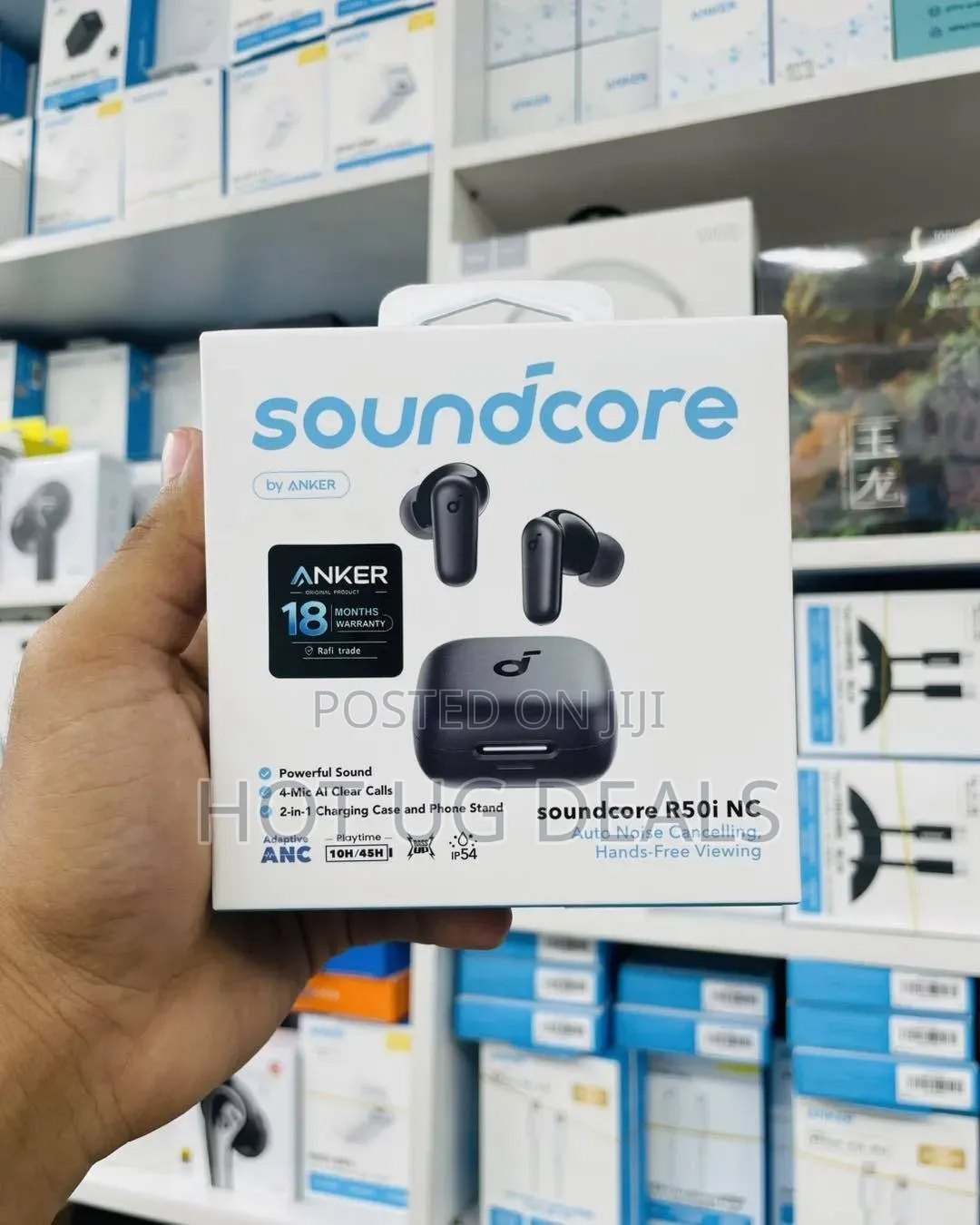 Anker Soundcore R50i NC True Wireless Earbuds – 45H Playtime, ANC