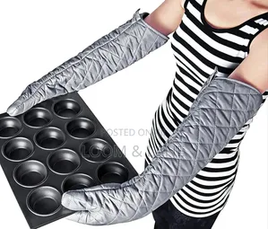 1pcs Extra-Long Heat Resistant Cooking Oven Glove