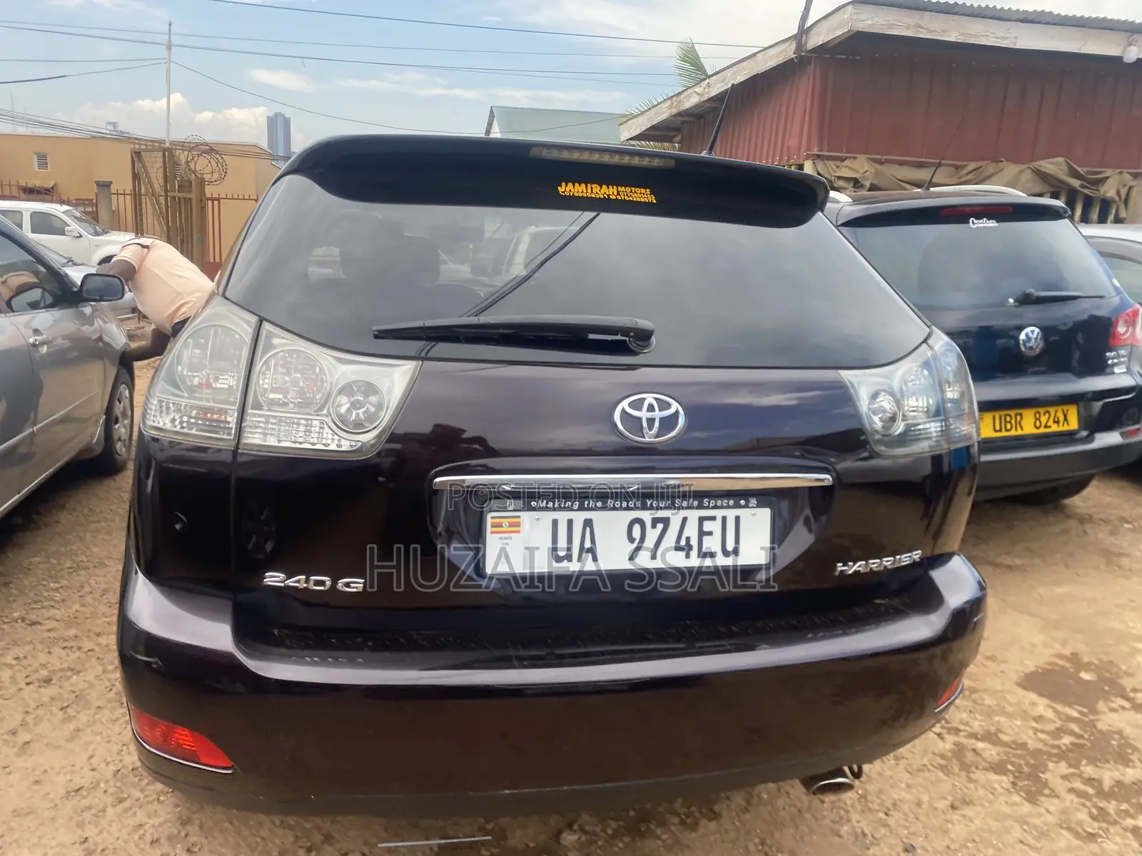 Toyota Harrier 2015 Maroon