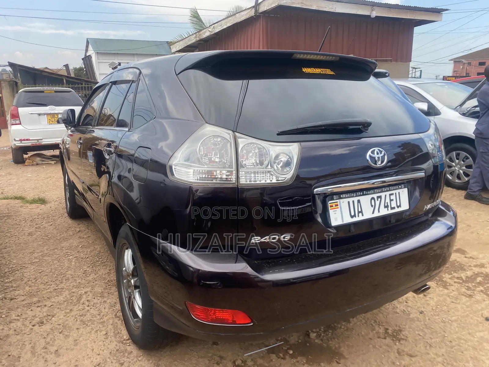Toyota Harrier 2015 Maroon
