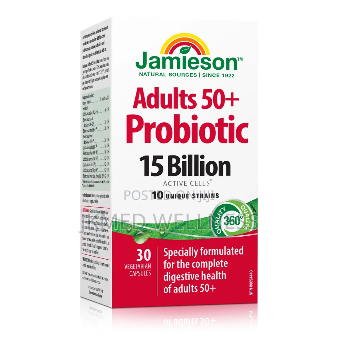 Probiotic 15 Billion CFU for Adults 50+
