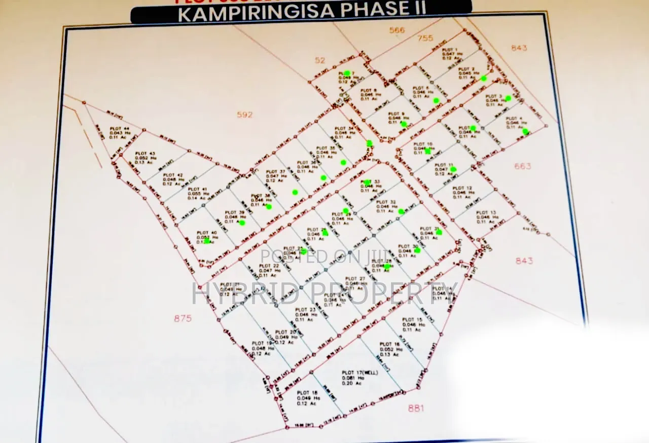 Prime Plots for Sale at Kampiringisa~Muyira Kulya Show Land Estate.