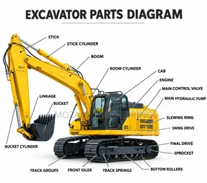 Learn About Excavator Parts Heavy Machinery